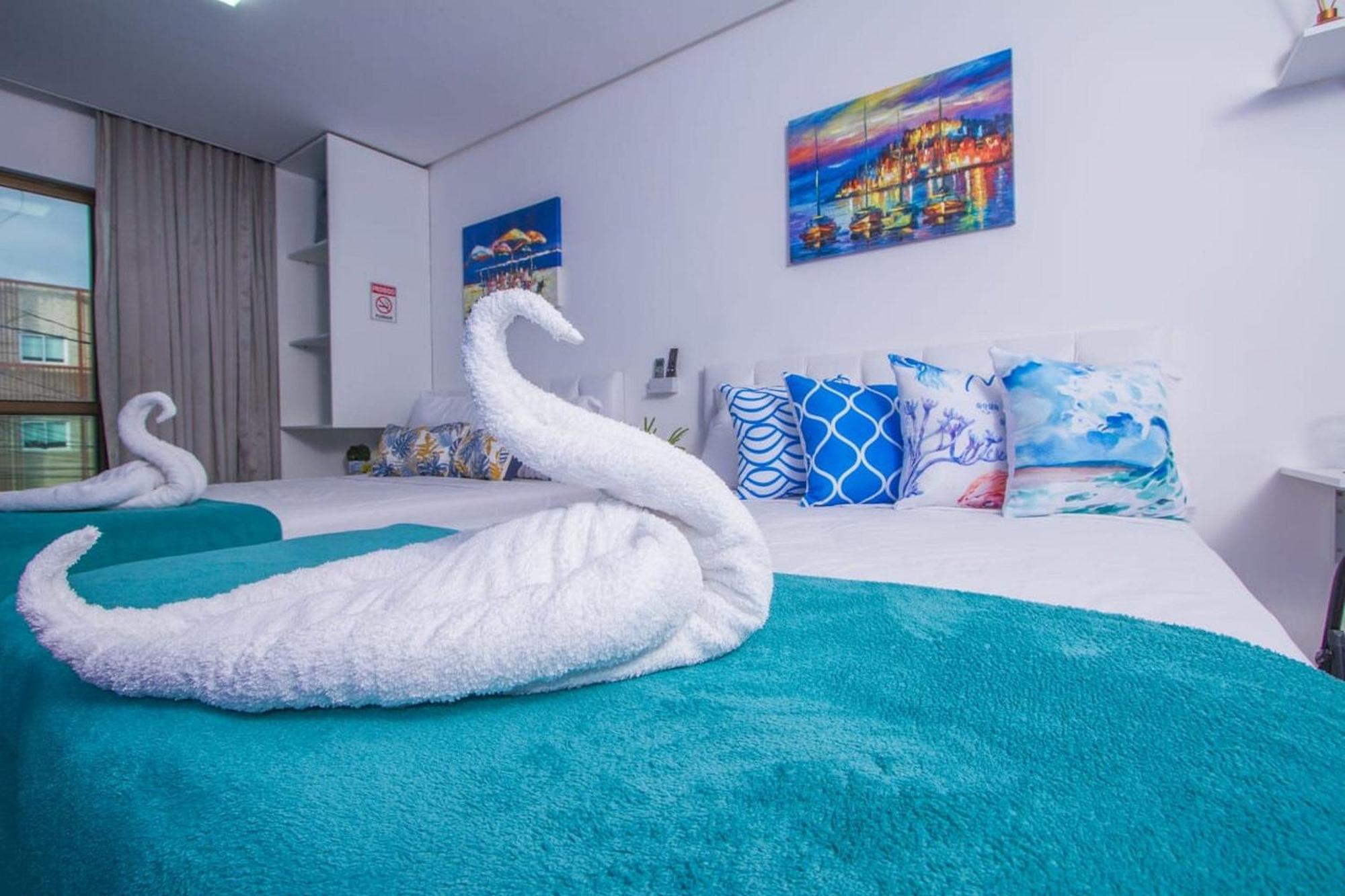 Flat Manawa Beach - ปอร์โต จิ กาลินญาส ภายนอก รูปภาพ
